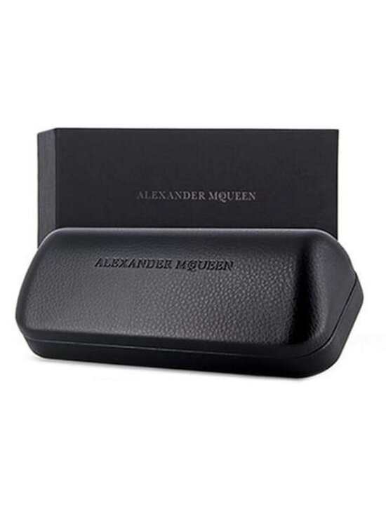 New Alexander McQueen Womens Round/Oval Burgundy Burgundy Red Fashion Designer E main image 4